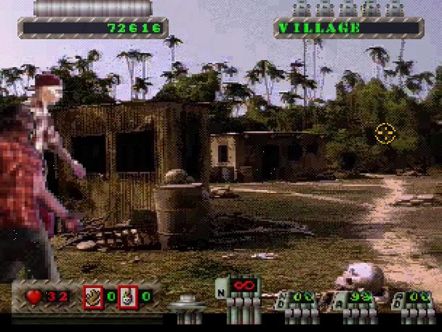 Corpse Killer Graveyard Edition screenshot 3 for Sega Saturn
